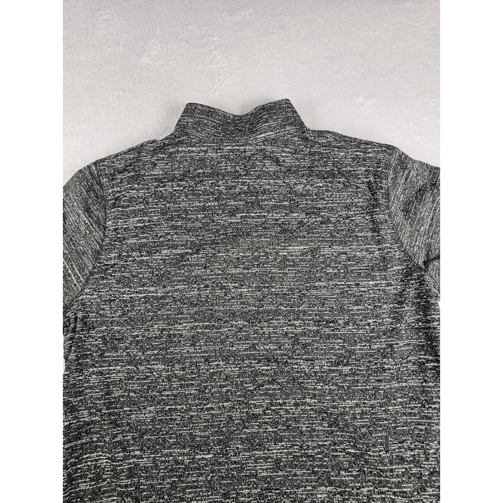 Team Apparel New Orleans Saints Heather Grey 1/4 Zip Pullover Sweatshirt Men 2Xl - Picture 11 of 14